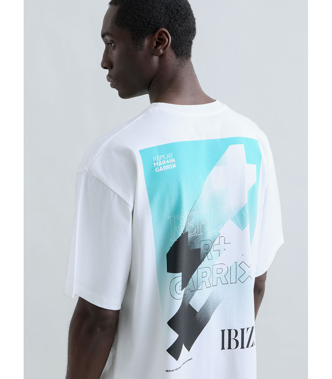 REPLAY &times; MARTIN GARRIX グラフィックTEE IBIZA 詳細画像 ホワイト 1